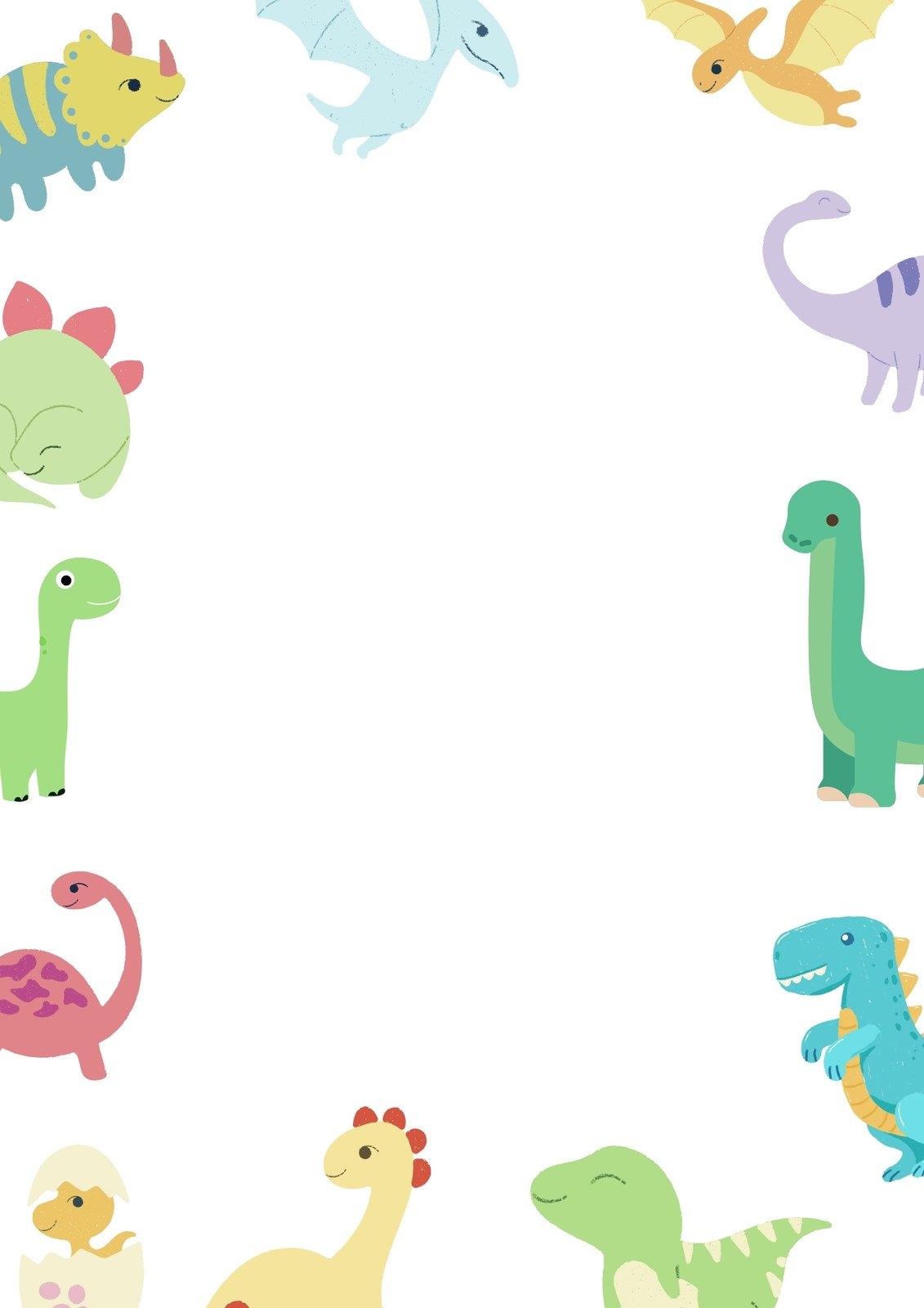 dinosaur birthday invitation free template