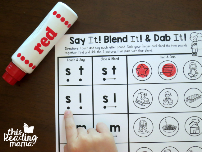 Blending Sounds Worksheet Worksheets For Kindergarten