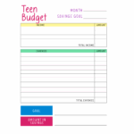 Budgeting Worksheets For Teens Simply Love Printables Worksheets