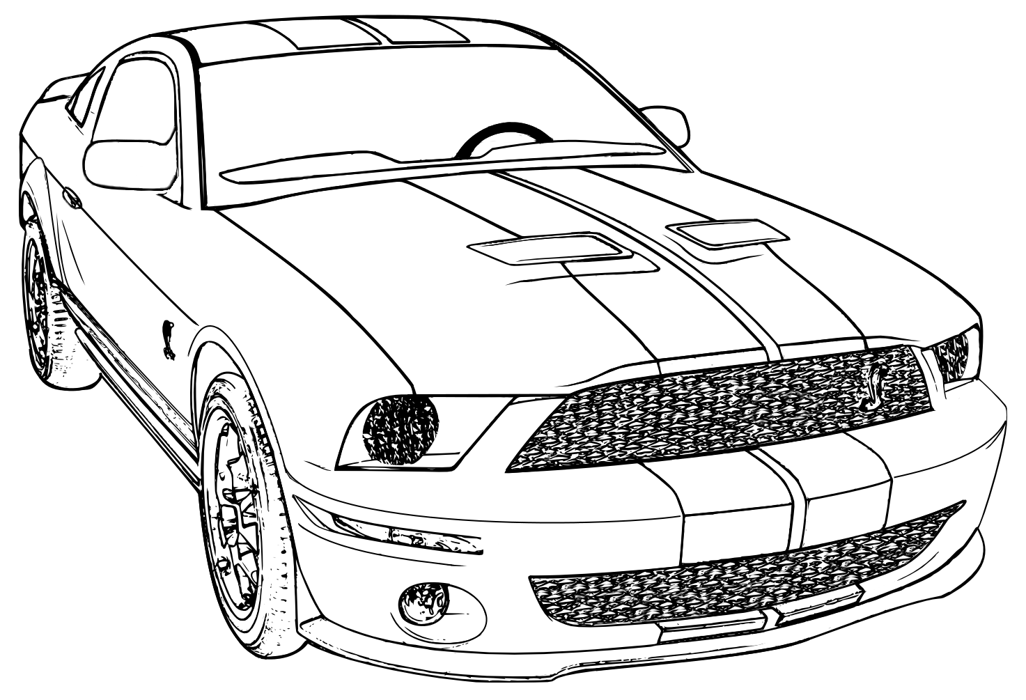 Car Coloring Pages