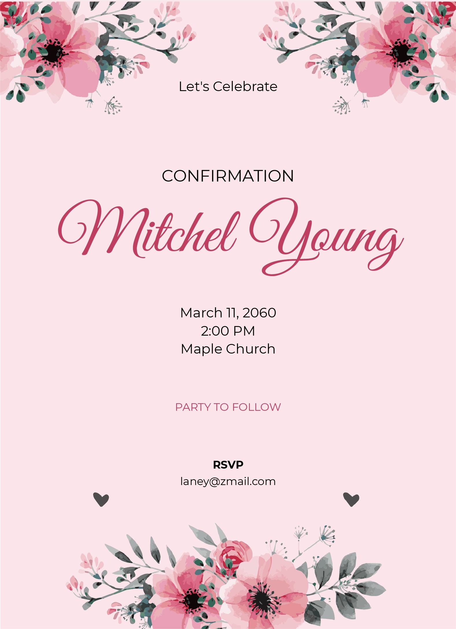 Catholic Confirmation Invitation Template In PSD Illustrator PDF 