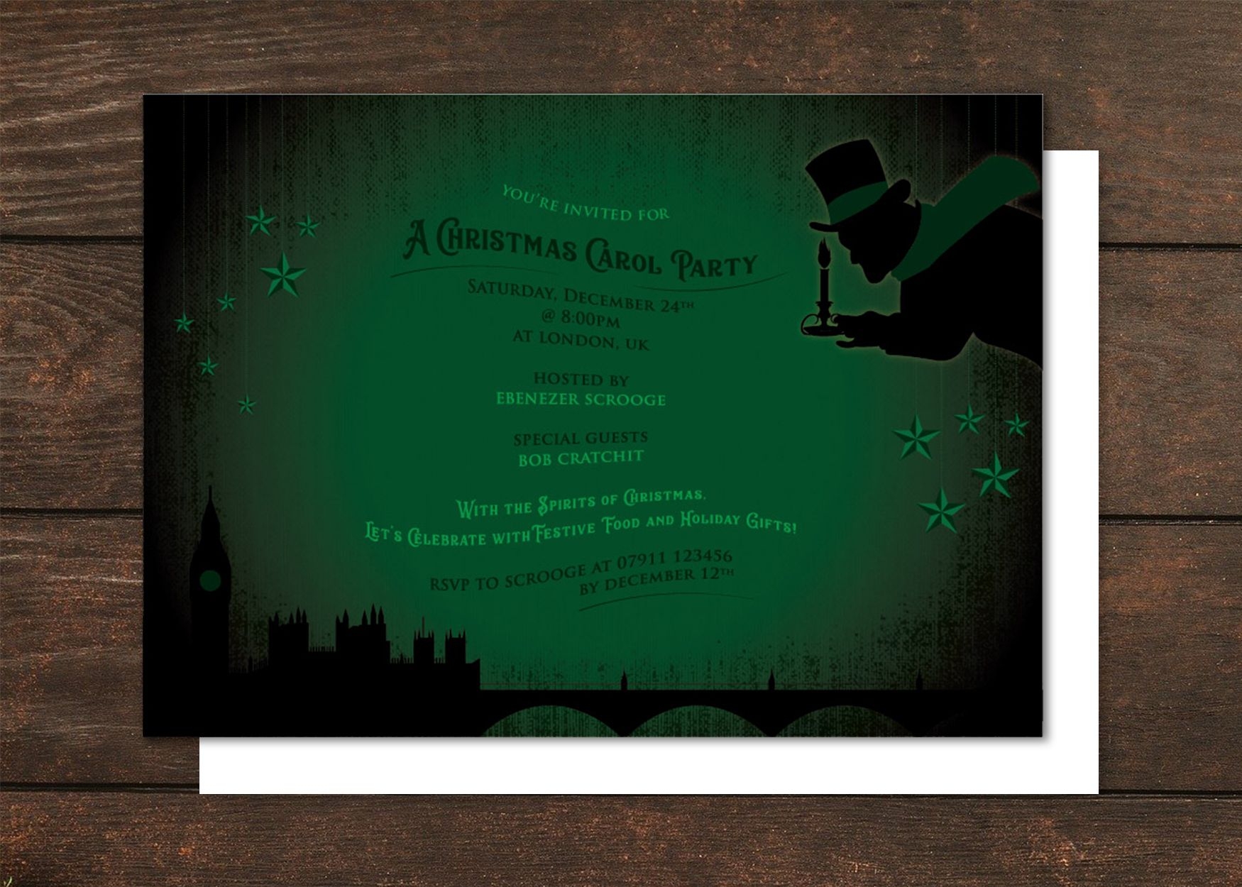Celebrate Christmas With A Festive Invitation