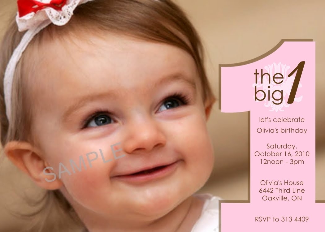 Cheap First Birthday Invitation Template FREE Printable Birthday 