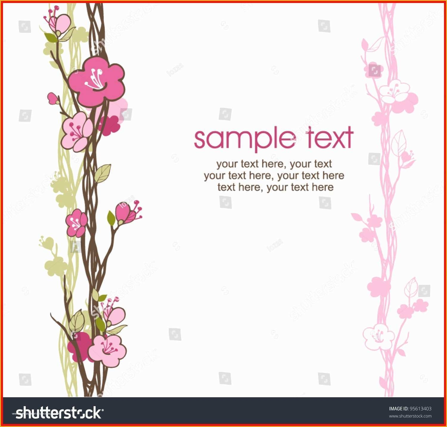 cherry blossom invitation template free