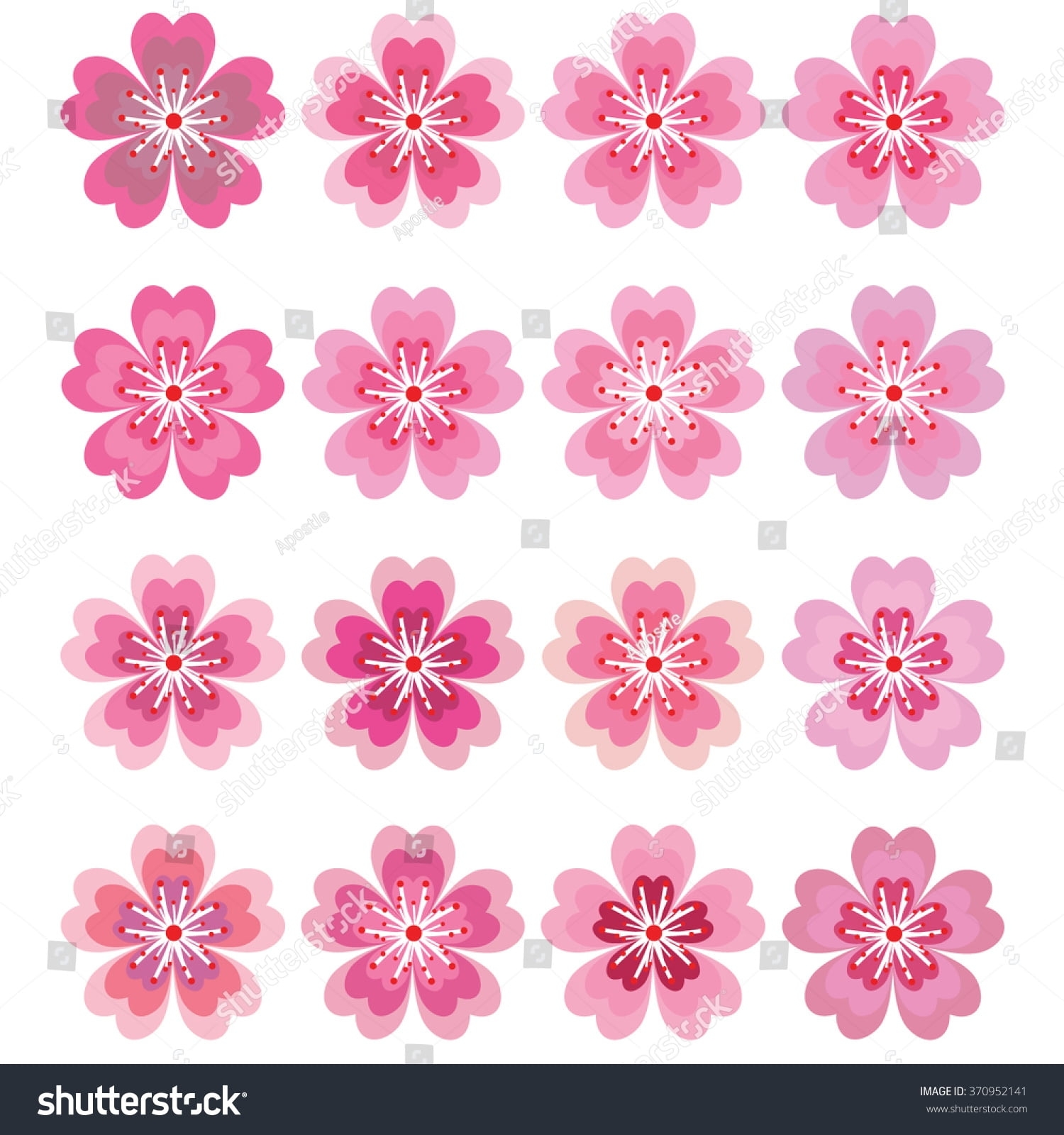 cherry blossom template invitations