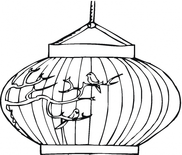 Chinese New Year Coloring Pages Chinese New Year Lantern Coloring 