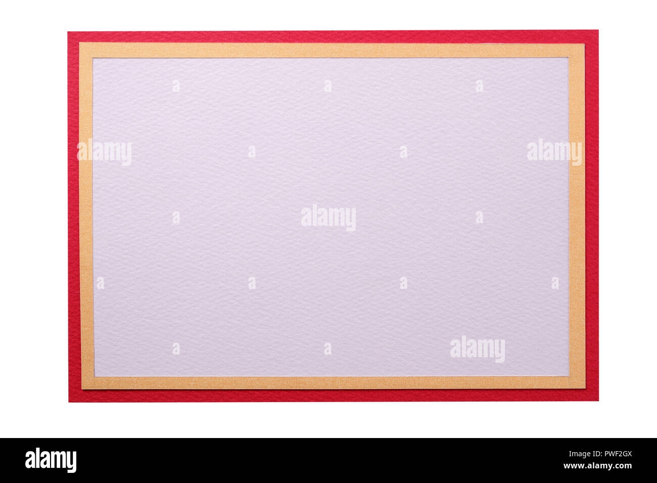 Christmas Card Invite Template Isolated Stock Photo Alamy