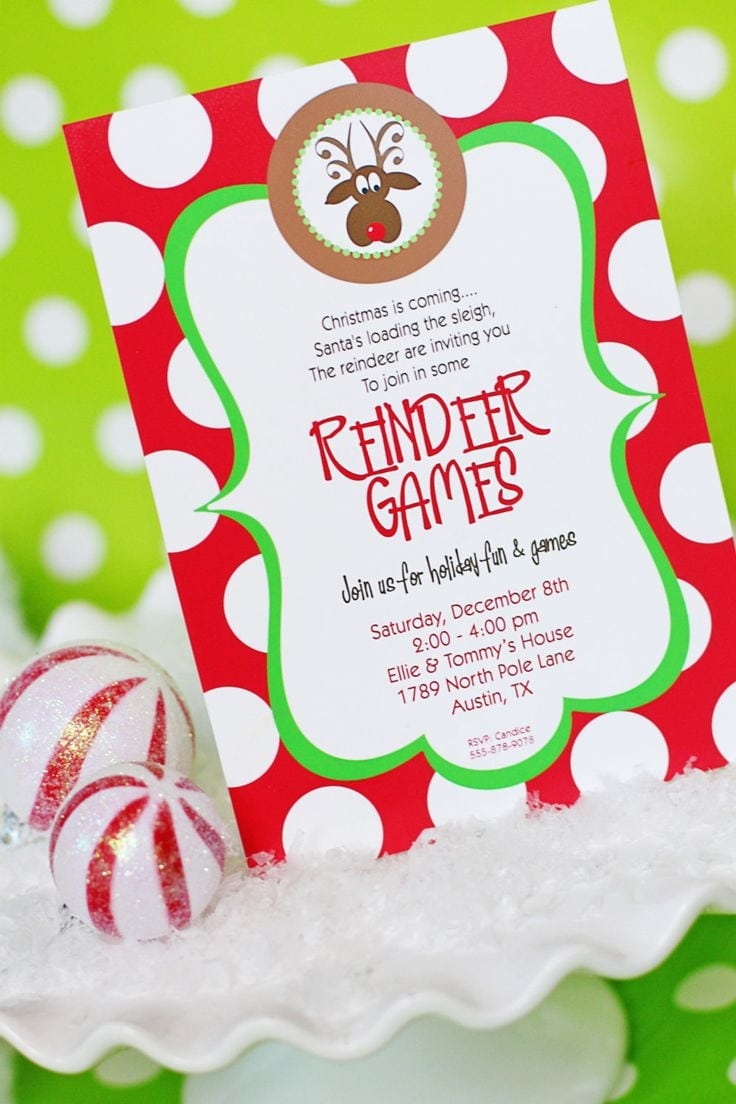 Christmas In July Party Invitation Free
