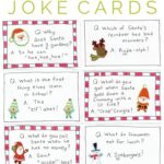 Christmas Joke Cards FREE Printable Happy Home Fairy