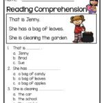 Christmas Reading Comprehension Worksheets 1st Grade Reading