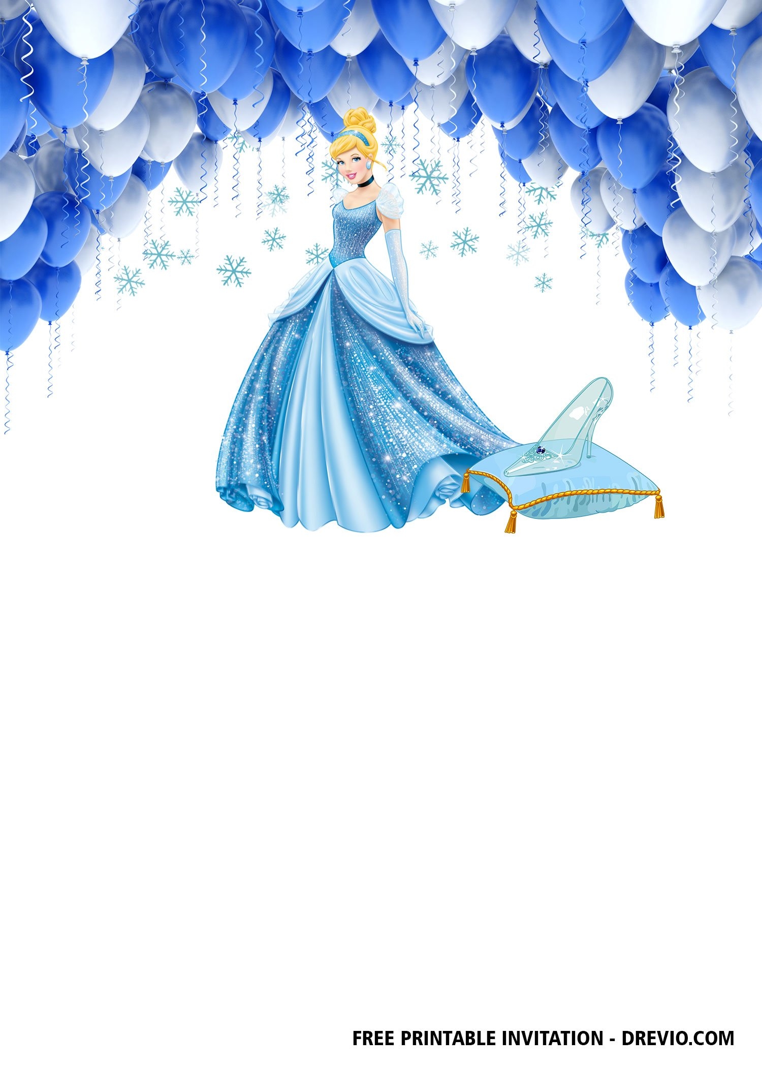 Cinderella Invitations Templates Free