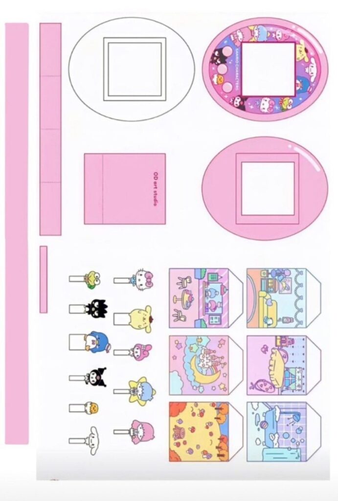 Cinnamoroll Printable Sanrio Paper Crafts