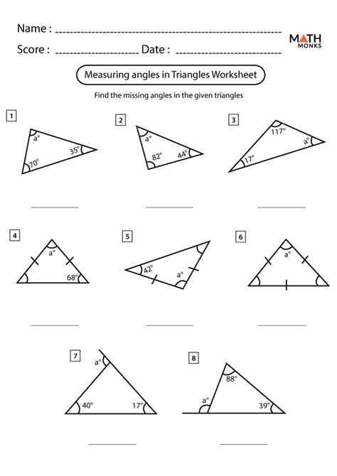 Classify And Measure Angles Worksheets K5 Learning Worksheets Library