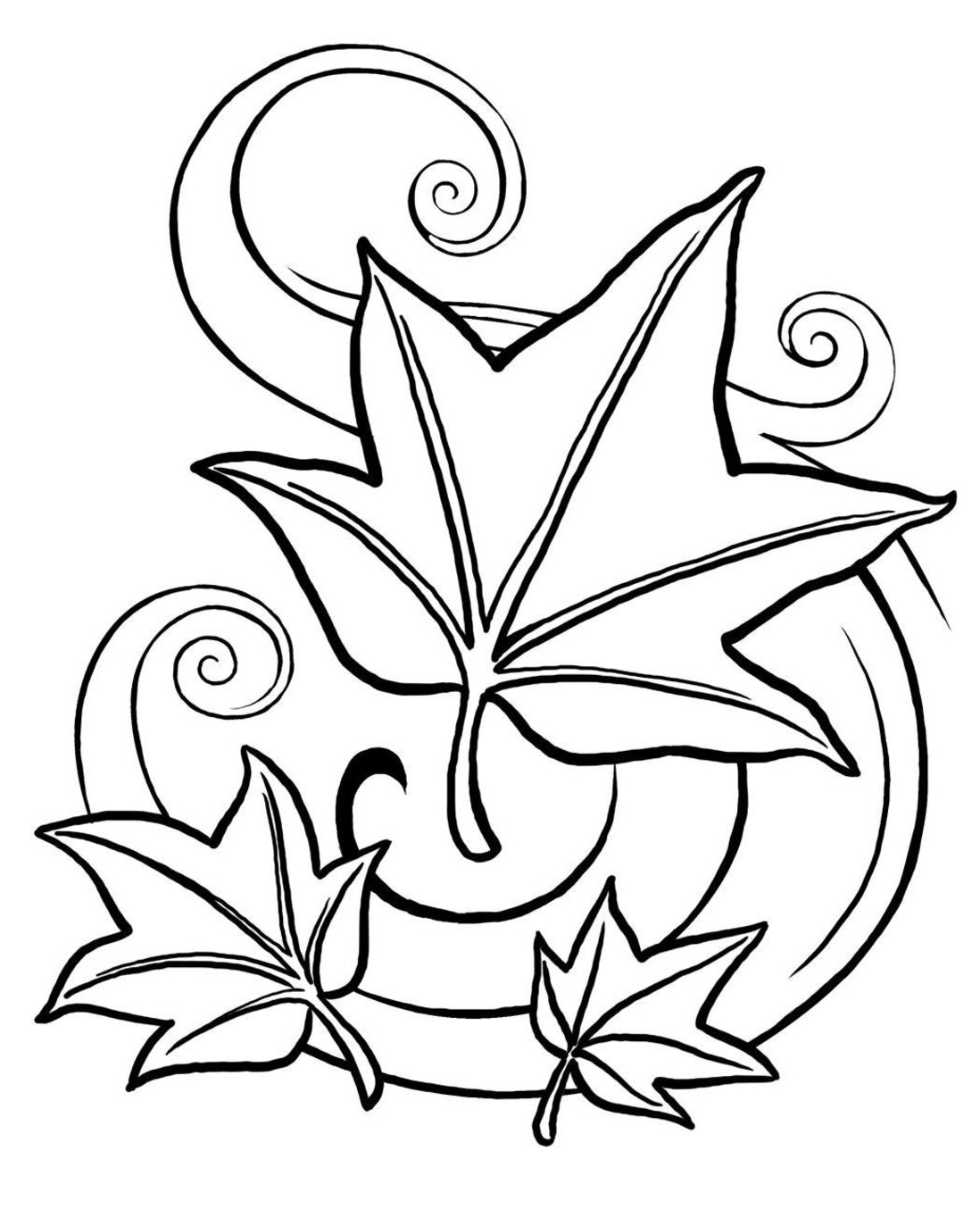 Fall Free Coloring Pages