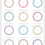 Clock Activity Clock Worksheets Time Worksheets Blank Clock