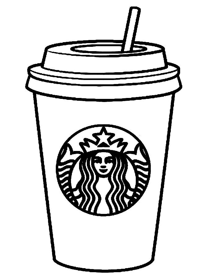 Coffee Coloring Pages