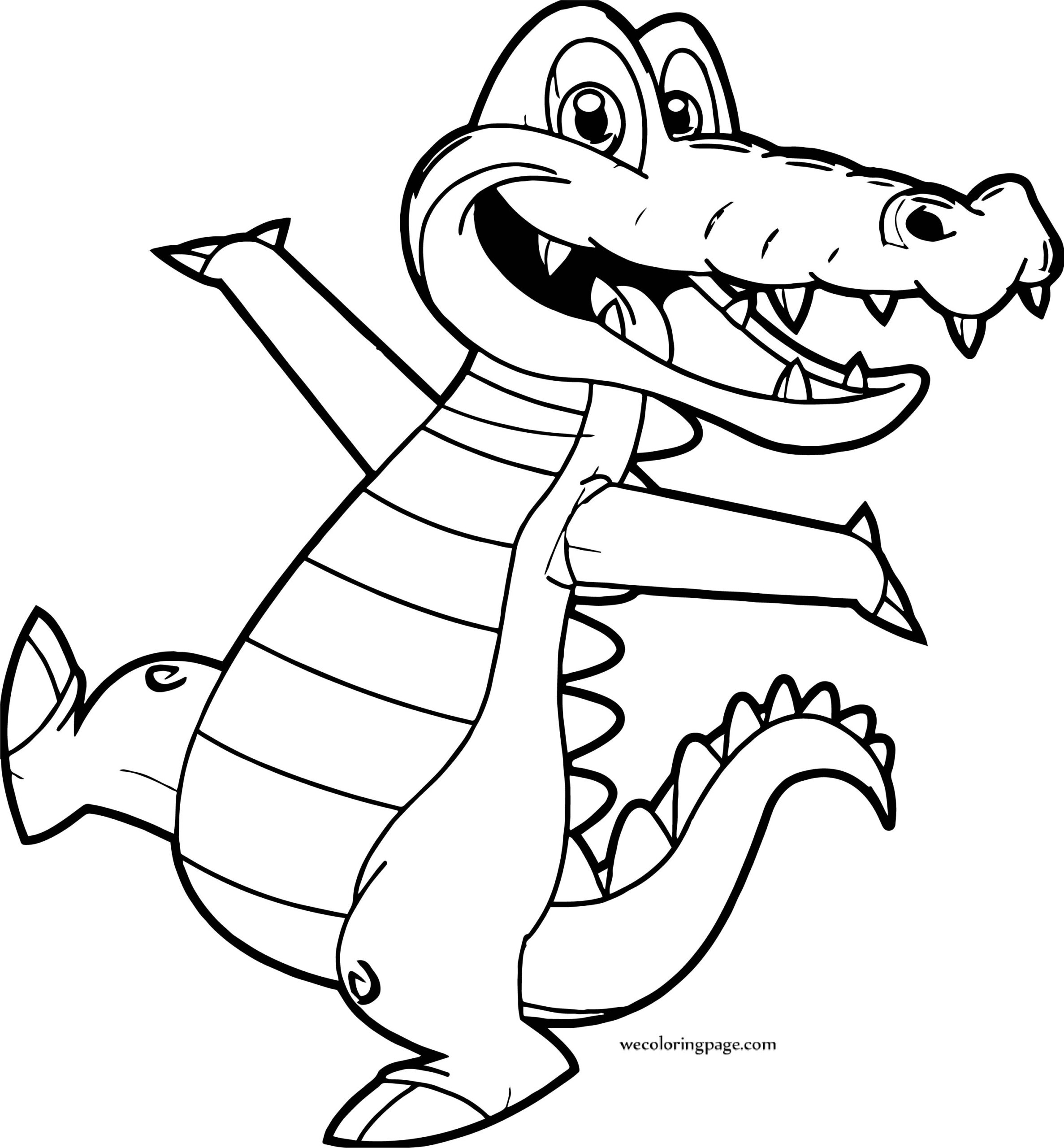 Collection Of Alligator Coloring Pages Free Printable