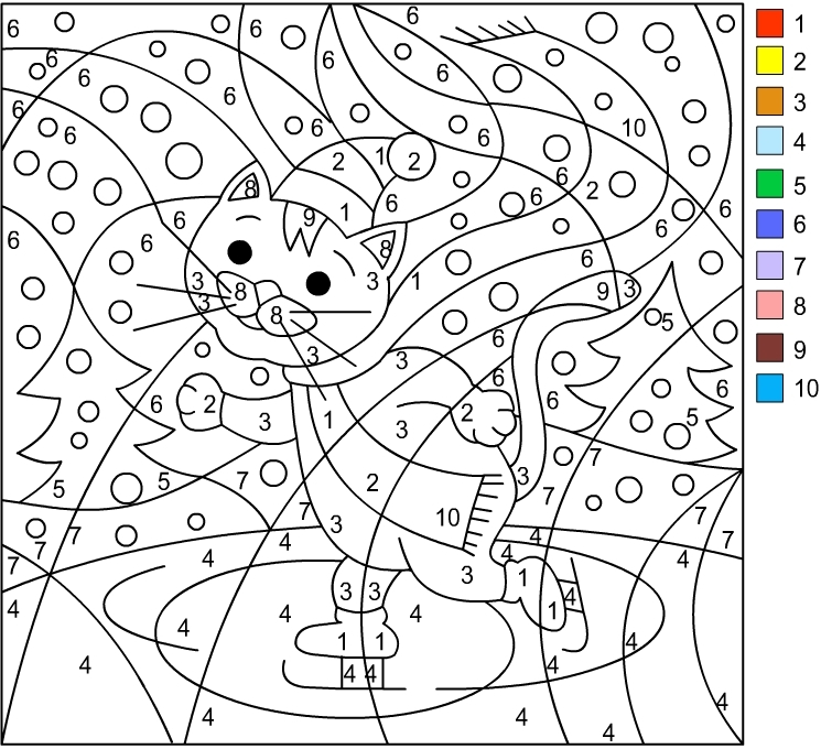 Color By Number Printables Coloring rocks Free Coloring Pages