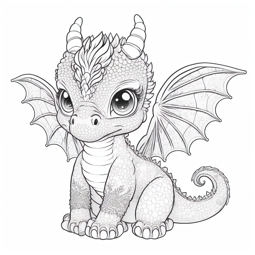 Color Pages Dragon At Netzariyahblog Blog