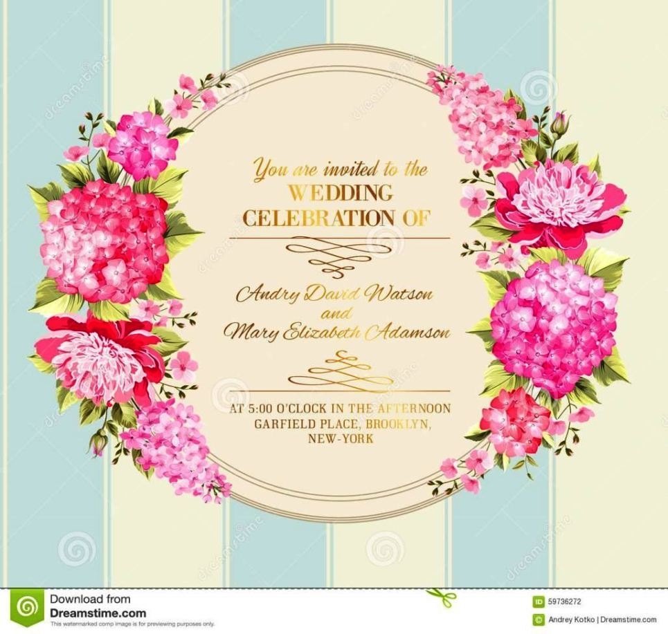 Colorful Wedding Invitation Templates SampleTemplatess SampleTemplatess