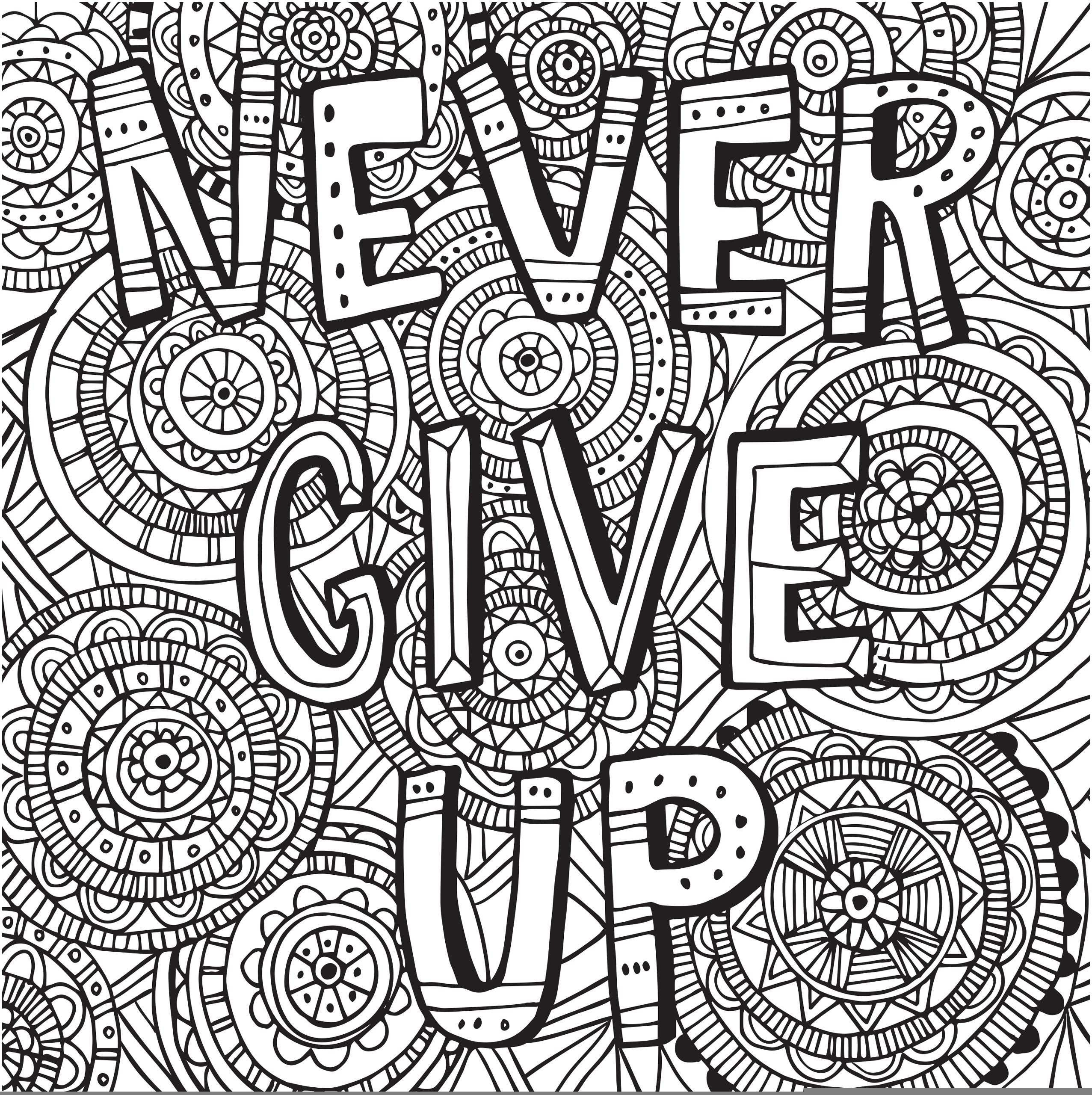 free printable inspirational coloring pages