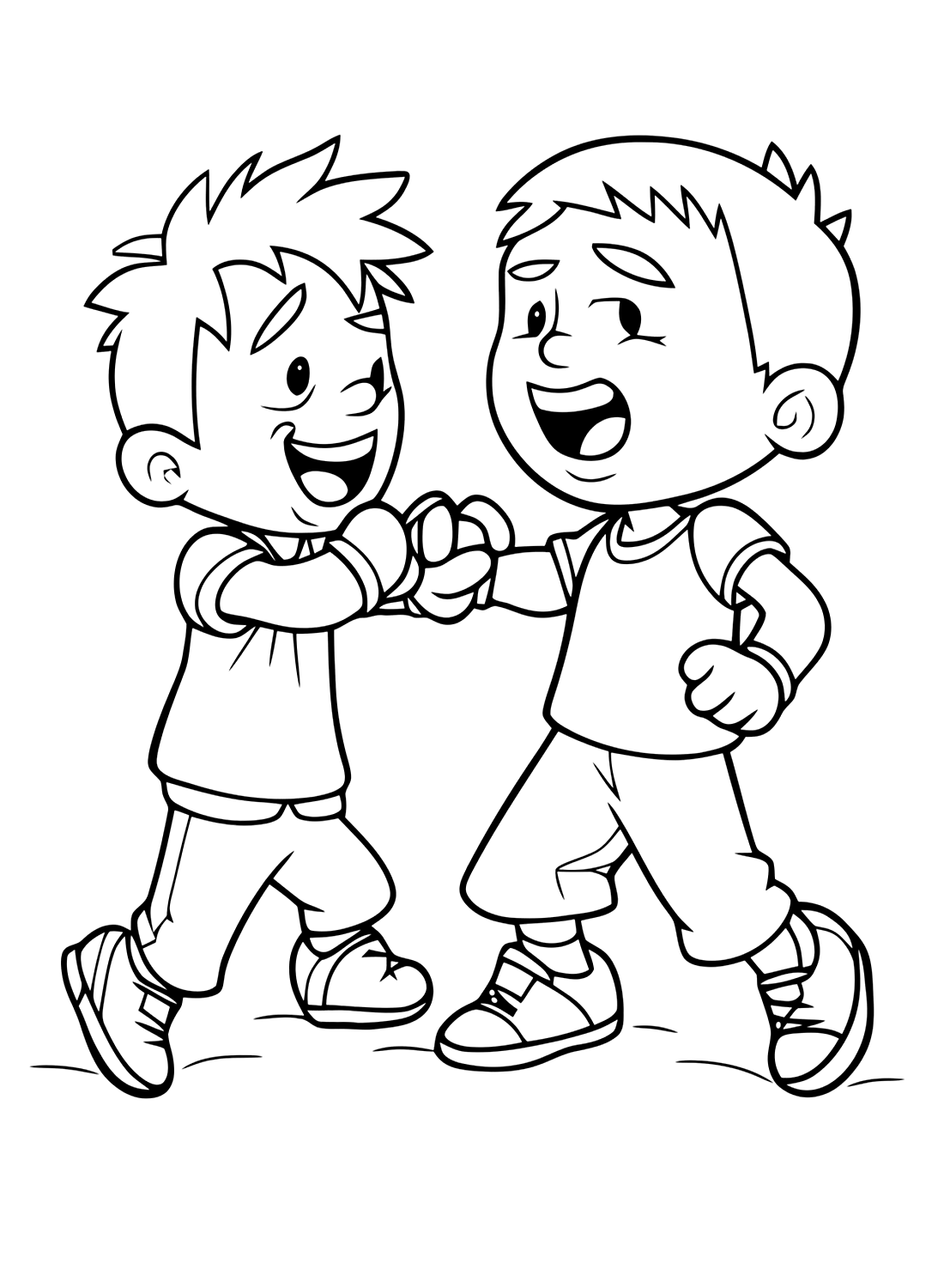 Coloring Pages For Friendship