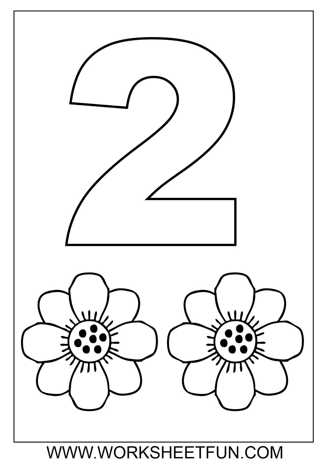 printable coloring pages with numbers