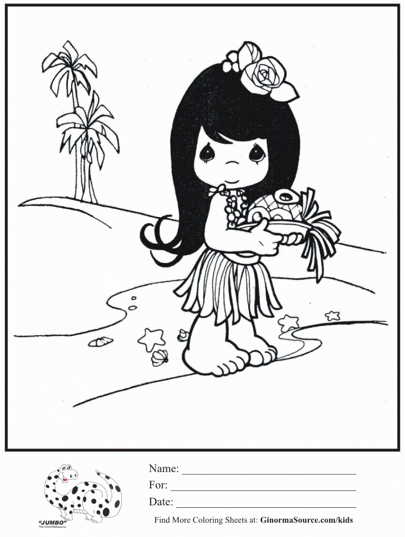 free coloring pages of beaches