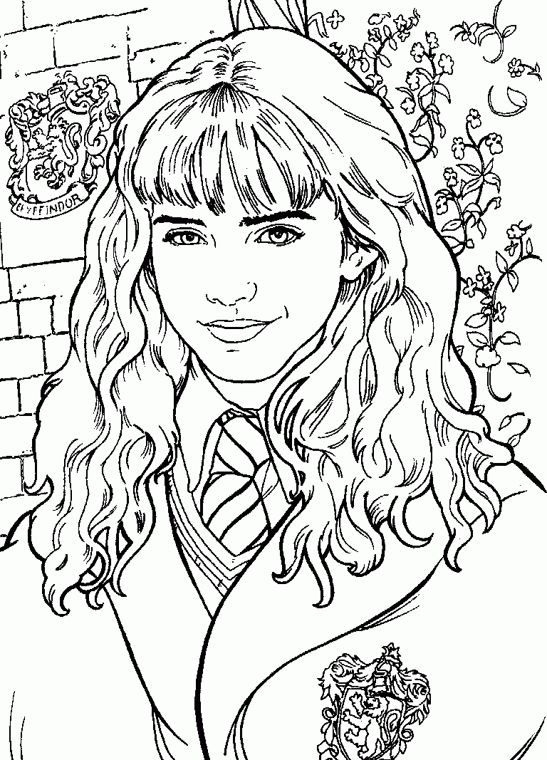 Coloring Pages Harry Potter Coloring Pages Free And Printable
