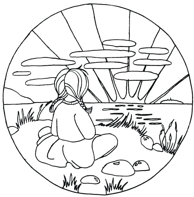 Coloring Pages Of Sunsets At GetColorings Free Printable 
