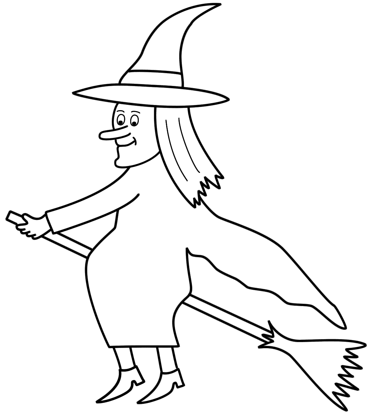free coloring pages witches