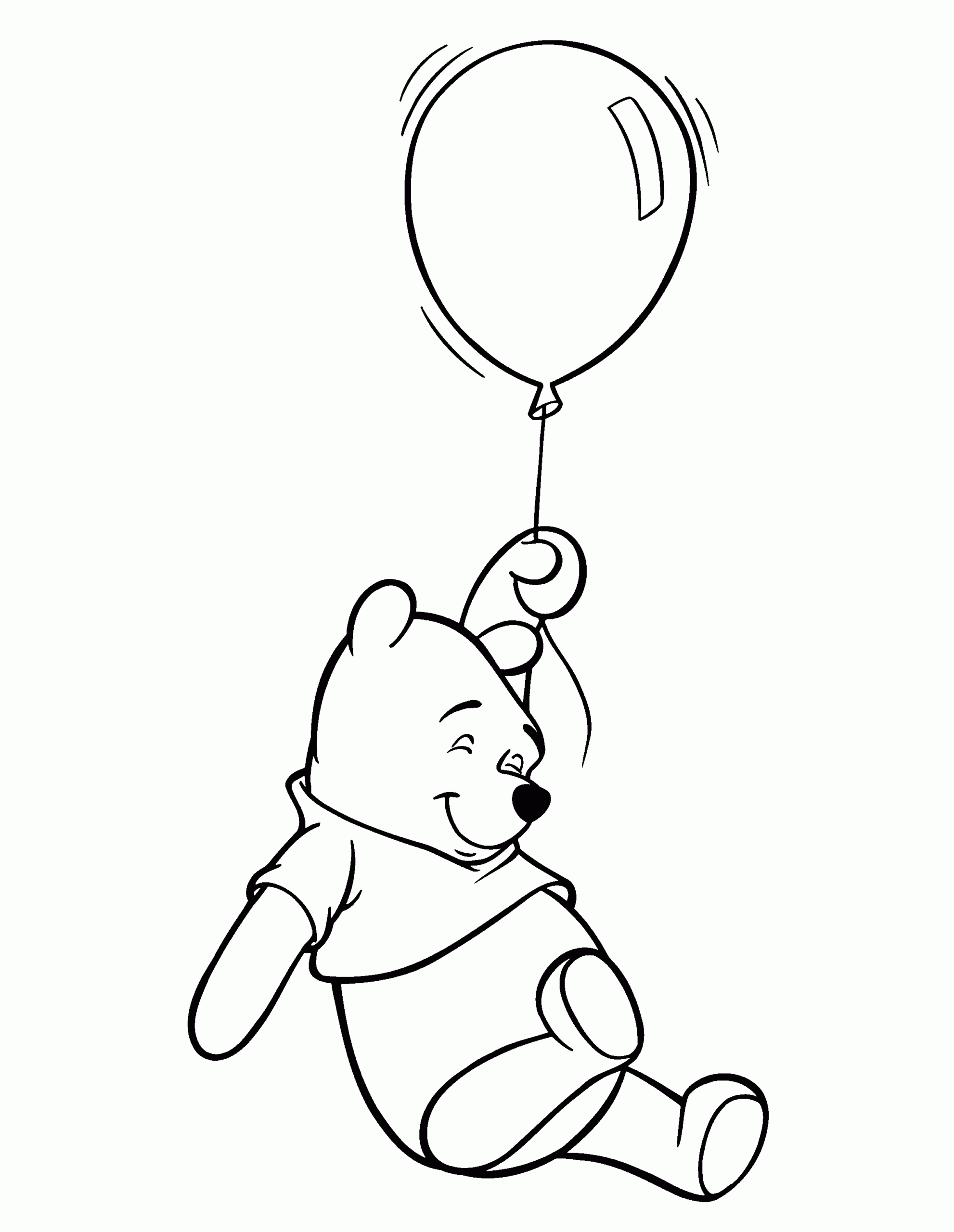 printable coloring pages winnie the pooh