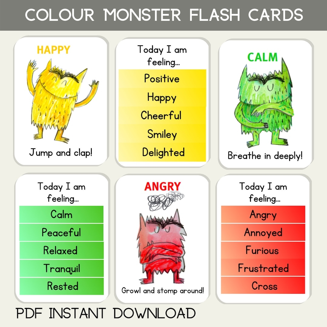 printable colour cards