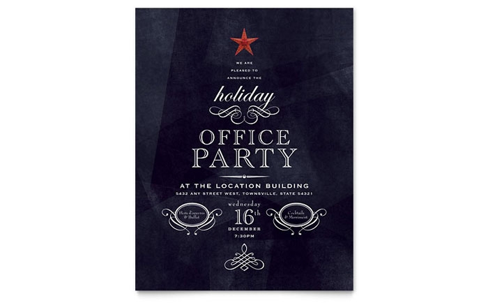 Company Party Invitation Template Database