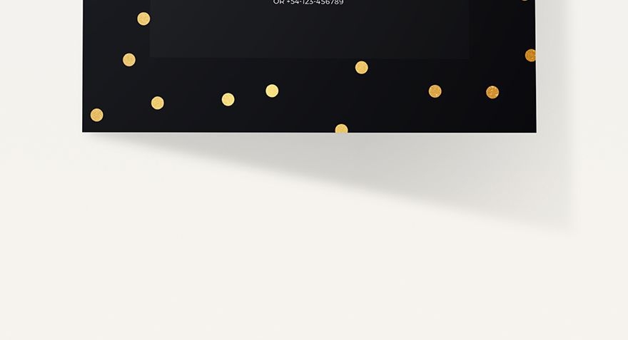 confetti invitation template free