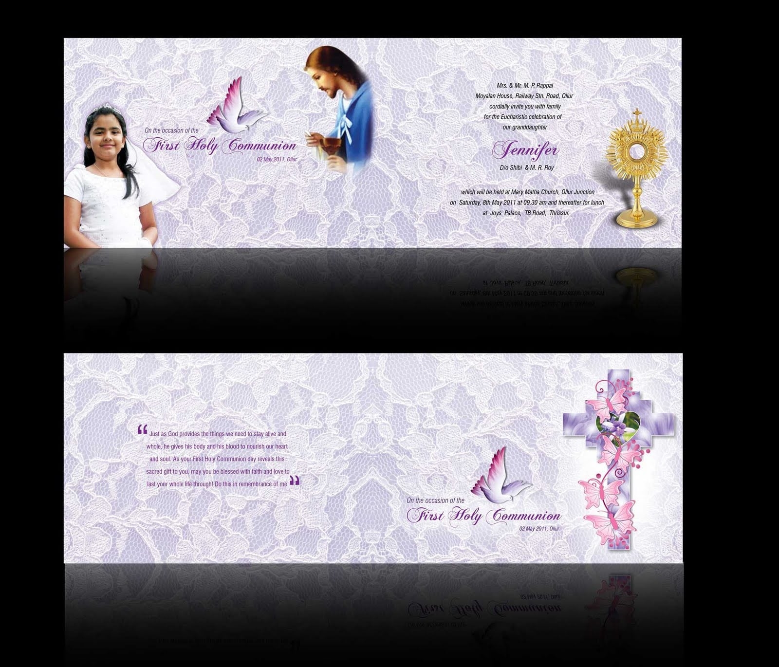 Confirmation Invitations Templates