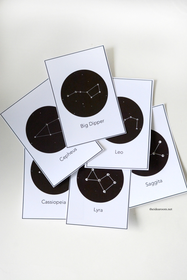 Constellation Lacing Cards The Idea Room