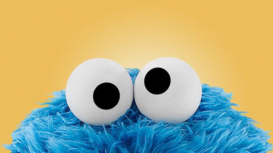 cookie monster blank invitations template