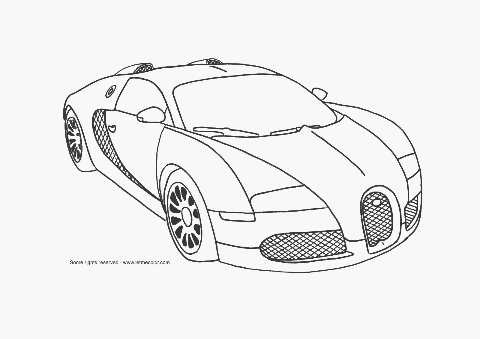 Cool Car Coloring Pages Coloring Home