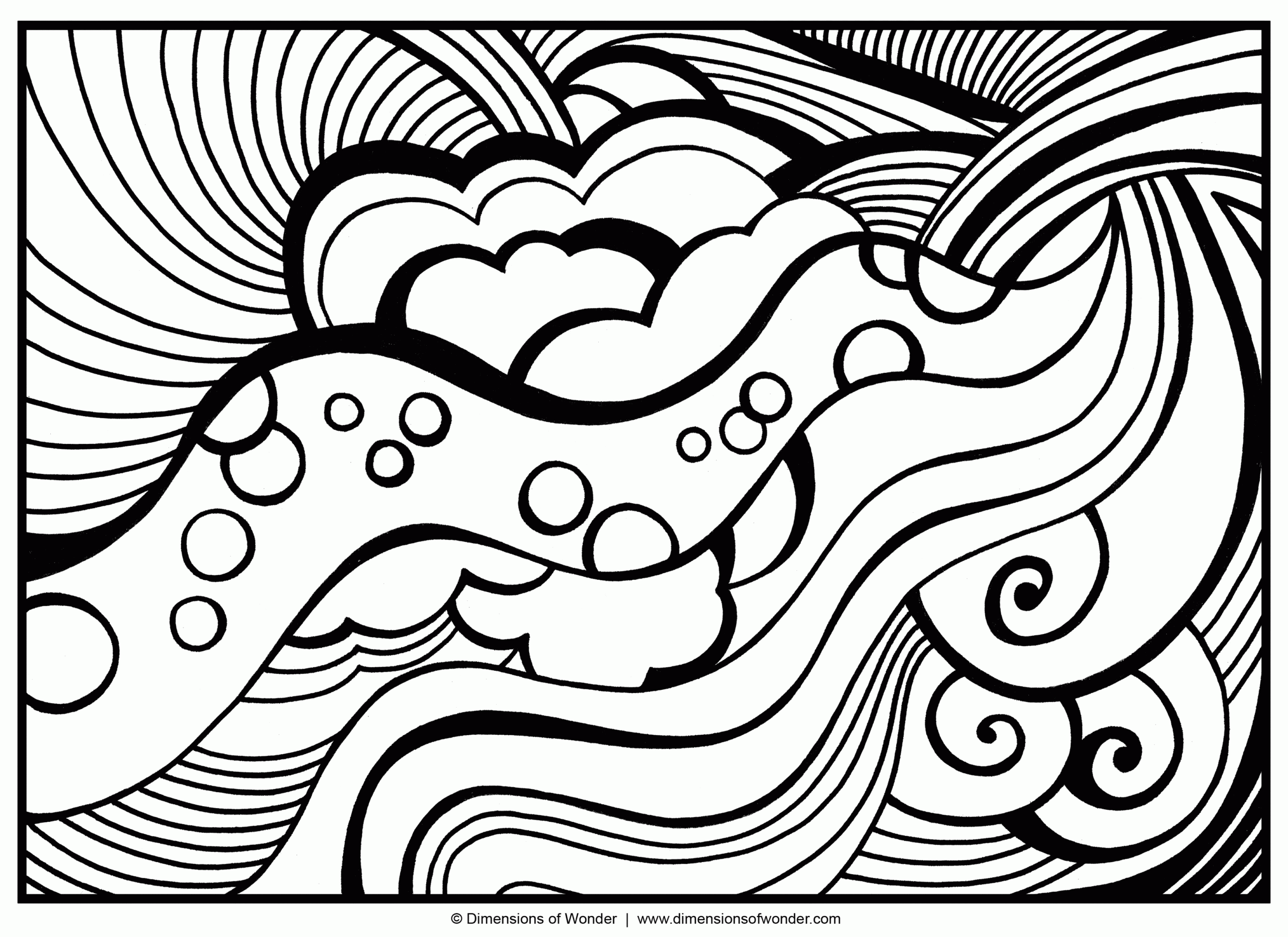 Cool Hard Coloring Pages Coloring Home