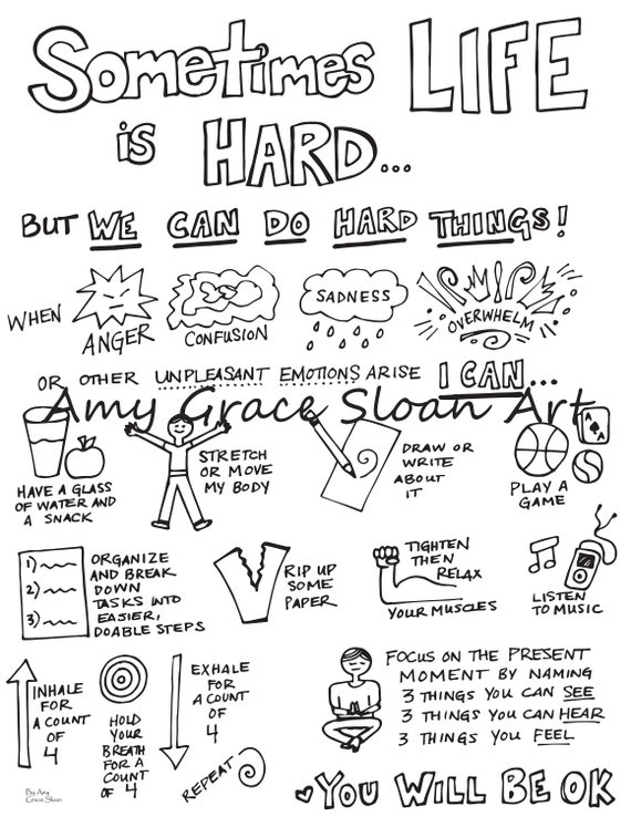 Coping Skills Coloring Worksheets Coping Skills Worksheets