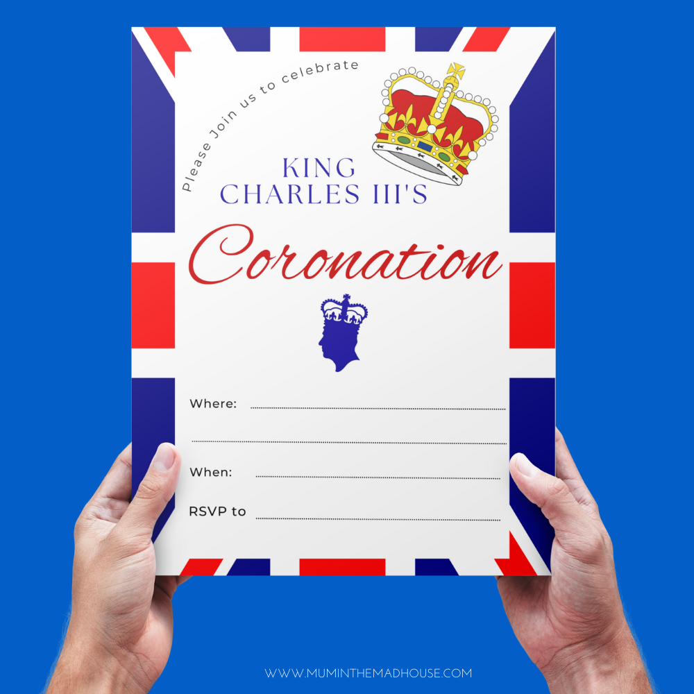 Coronation Invitation Download Mum In The Madhouse