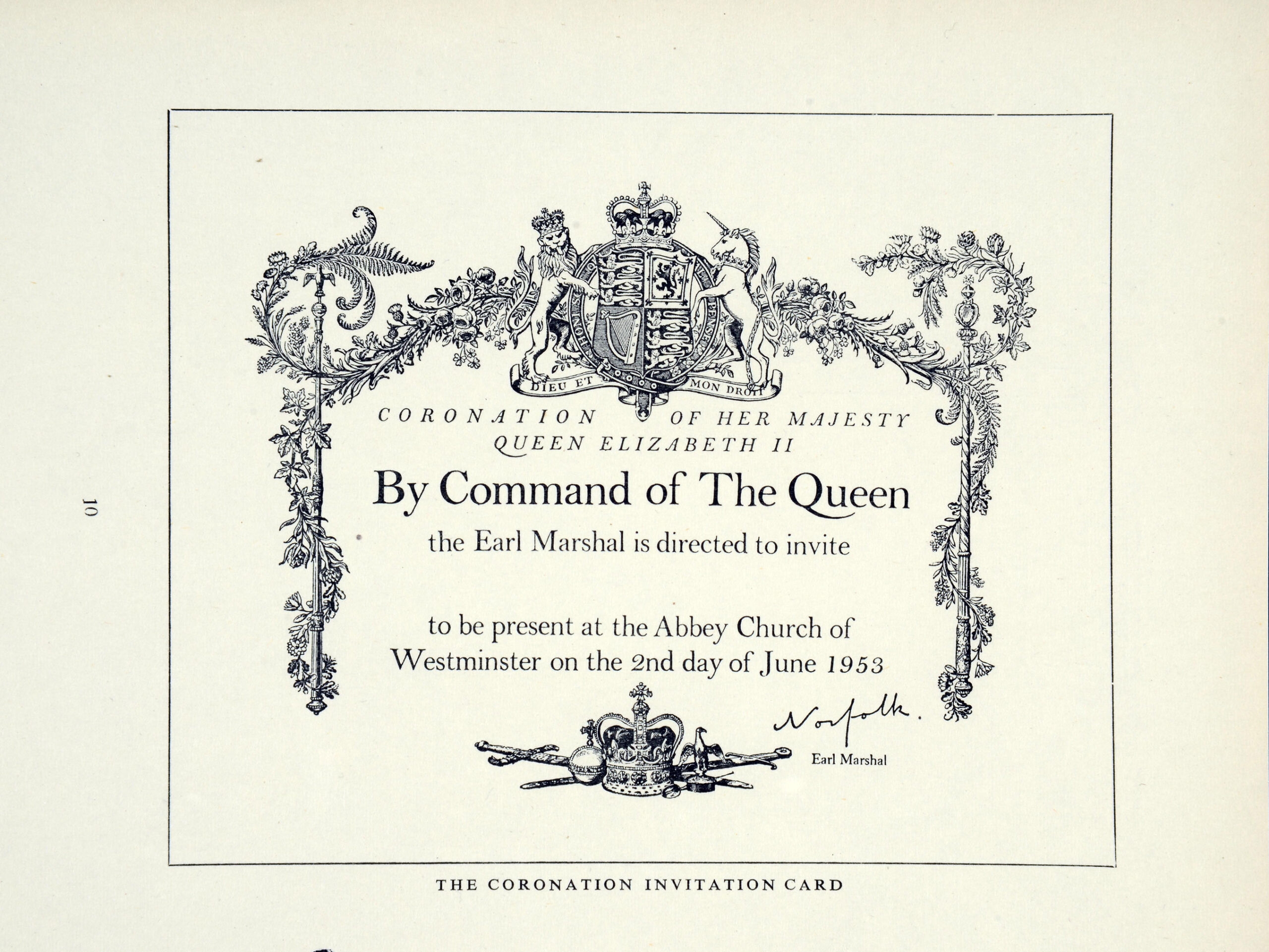 coronation invitation template free