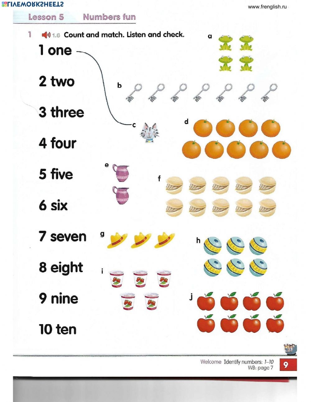 tracing numbers 1-10 worksheets pdf