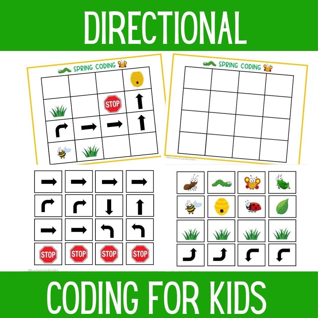 Counting To Ten Algorithm Coding Worksheet For Preschoolers