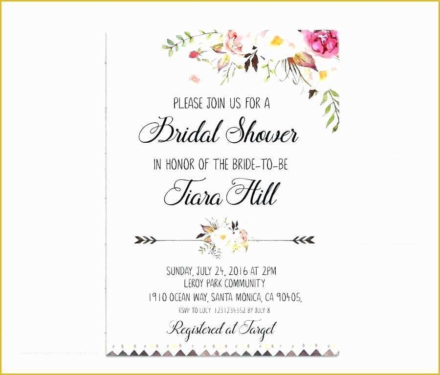 Couples Wedding Shower Invitations Templates Free Of Wedding Shower 
