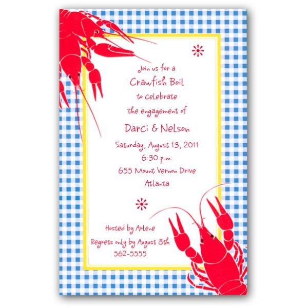 Crawfish Boil Invitations Free Printable ClipArt Best