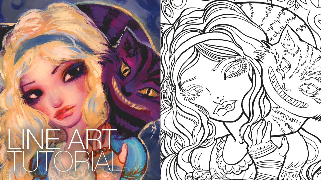 How To Make A Coloring Page From A Photo