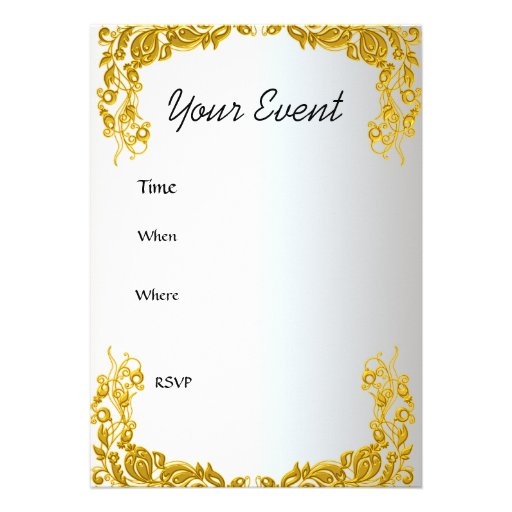 Create Your Own Birthday Invitation 5 quot X 7 quot Invitation Card Zazzle
