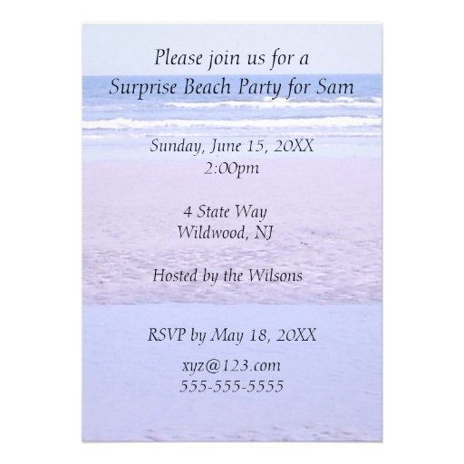 Create Your Own Invitation Template Zazzle